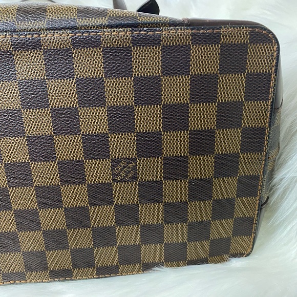 Pre Loved Louis Vuitton Hampstead MM Damier Ebene - Picture 9 of 16
